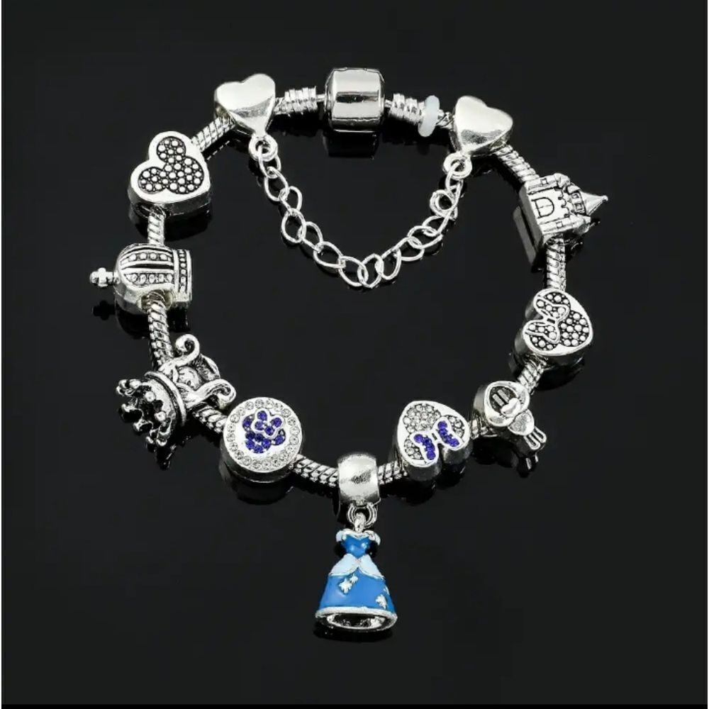 Cinderella Princess Charm Bracelet